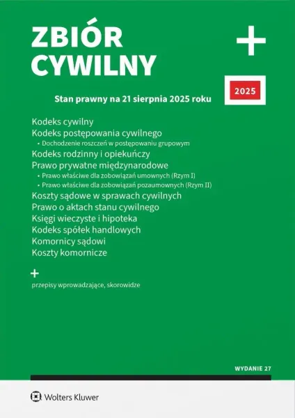 Zbiór cywilny PLUS 2025 w.27 zdjęcie 1