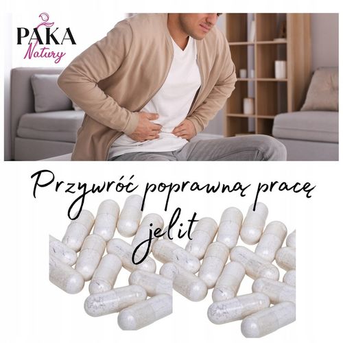 MAŚLAN SODU 60 kaps na jelita ibs KWAS MASŁOWY 1100mg w porcji Paka Natury na Arena.pl