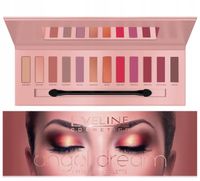 paleta cieni eveline angel dream 12 kolorów - matowe prasowane
