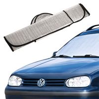 Termiczna osłona na szybę samochodową 2w1 uniwersalna mata termoizolacyjna