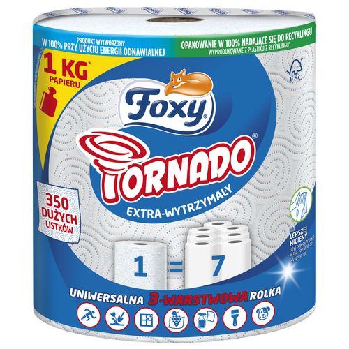 ręcznik papierowy foxy tornado - 6 szt. na Arena.pl