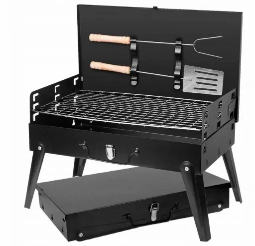 GRILL PRZENOŚNY TURYSTYCZNY WALIZKA zdjęcie 1
