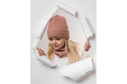 Jamiks NOA czapka dla dziewczynki kaszmir brudna mięta 52-54 na Arena.pl