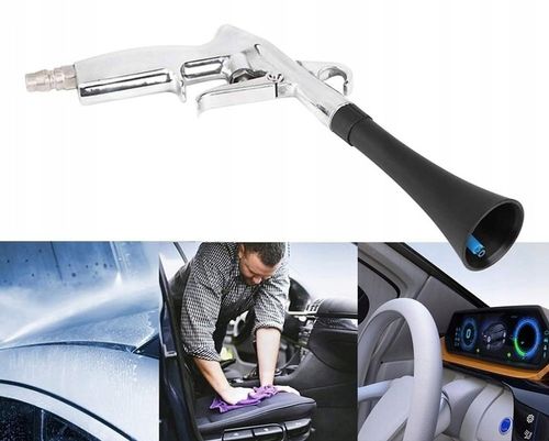 PISTOLET DO CZYSZCZENIA OSUSZANIA PRANIA TAPICERKI NA SUCHO EFEKT TORNADA na Arena.pl