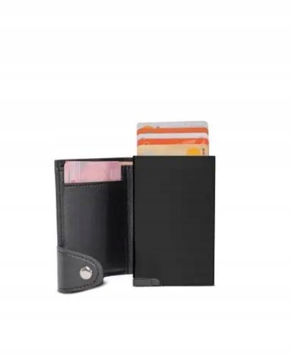 PORTFEL ETUI NA KARTY KREDYTOWE RFID PRZYCISK DO WYSUWANIA KART na Arena.pl