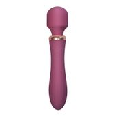 Crushious Dual Massage Wand Jinx Red Wine
