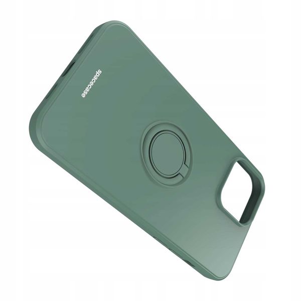 Spacecase Silicone Ring Iphone 13 Pro Max Dark Green zdjęcie 6