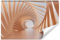 Fototapeta Ścienna Nowoczesny Tunel Efekt 3D Abstrakcja 180cm x 120cm
