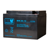 Akumulator Żelowy 12V 26Ah AGM MW 26-12 MW POWER