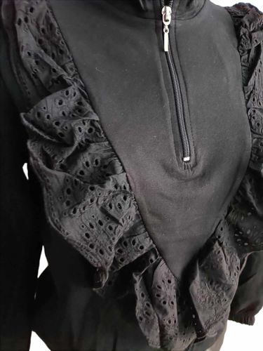 Bawełniana bluza z koronką na Arena.pl