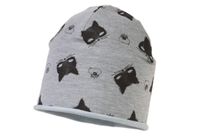 JAMIKS Plamka czapka dresowa kotek niebieska 48-50