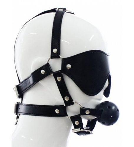 Maska z kneblem BDSM na Arena.pl