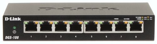 SWITCH DGS-108/E 8-PORTOWY D-Link na Arena.pl