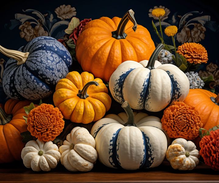 Plakat 60x50cm Jesienne Bogactwo zdjęcie 1