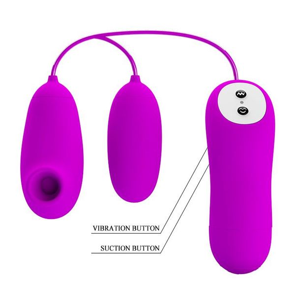 Pretty Love - Suction & Vibro-Bullets, 12 Vibration Functions 12 zdjęcie 7
