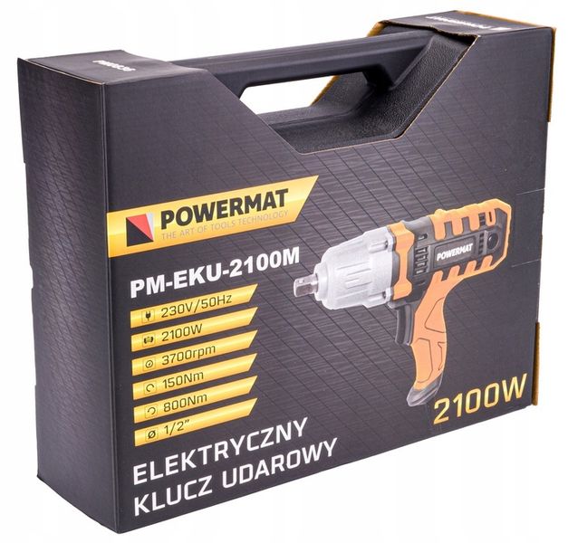 Udarowy Klucz ELEKTRYCZNY Kół 800NM 1/2 + Adaptery zdjęcie 11