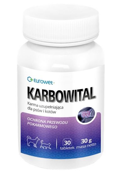Karbowital dla psa i kota 30 tabl. zdjęcie 1