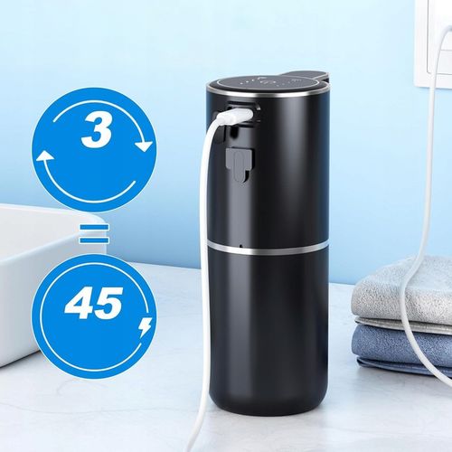 Duży bezdotykowy automatyczny dozownik do mydła w żelu i szamponu dyspenser na Arena.pl