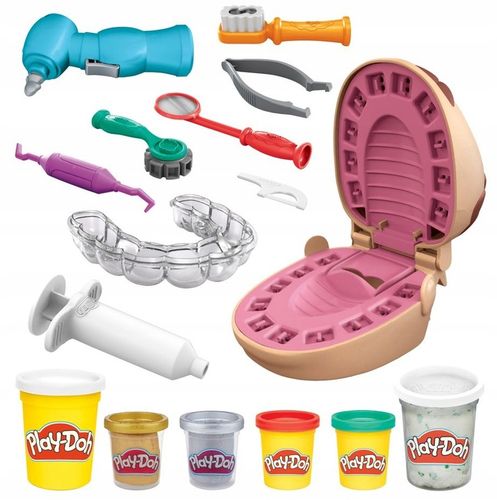 Play-Doh Ciastolina Dentysta 454 g + 6 TUB na Arena.pl