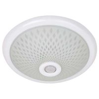 Plafon LAMPA sufitowa SENSORLU 360 KARO 02545 Ideus łazienkowa OPRAWA okrągła z czujnikiem ruchu biała