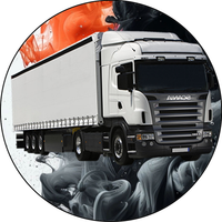 Opłatek na tort Urodziny Tir Scania Volvo Mercedes DAF Ciągnik Siodłowy