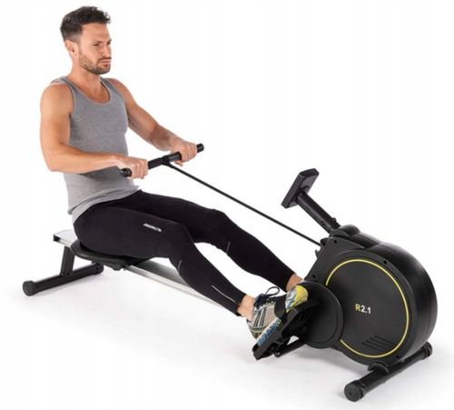 Wioślarz magnetyczny mechaniczny Crane KOMPUTER LCD na Arena.pl