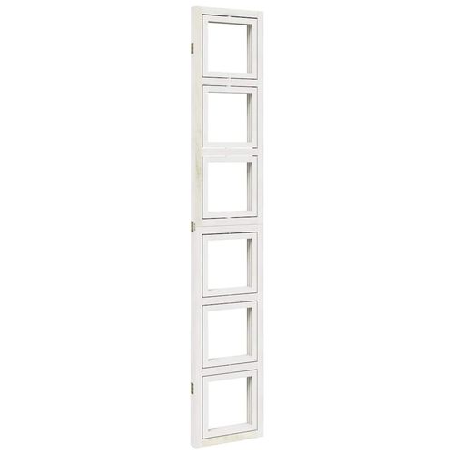 Parawan pokojowy, 3-panelowy, biały, lite drewno paulowni na Arena.pl