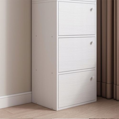 NOWOCZESNA POJEMNA KOMODA SZAFKA DUŻA BIAŁA SKANDYNAWSKI RETRO LOFT 5 na Arena.pl