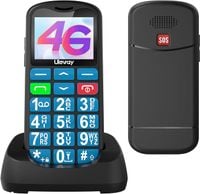 Telefon komórkowy uleway dla seniorów z dużymi przyciskami+ stacja ładująca