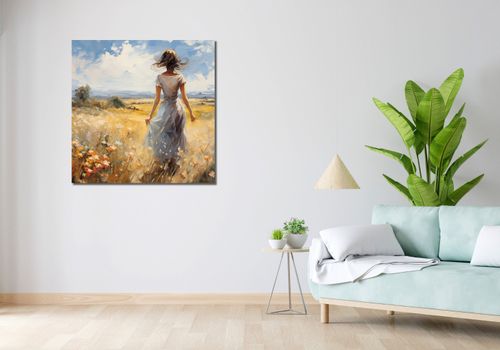 Obraz 90x90cm Podmuch Lata na Arena.pl