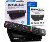 Tuner Odbiornik Dekoder DVB-T/T2 WIWA H.265 LITE TV naziemnej drugiej