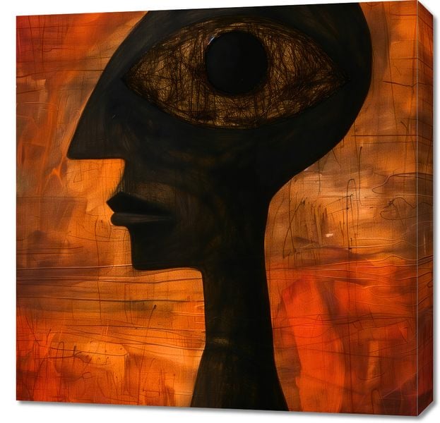 Obraz 70x70cm Głęboki Wgląd zdjęcie 1