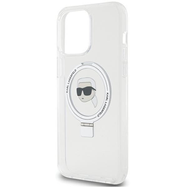 Etui Karl Lagerfeld do iPhone 15 Pro, Biały, MagSafe zdjęcie 6