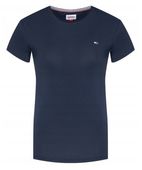 TOMMY JEANS T-SHIRT C NECK GRANATOWY SLIM FIT XXL