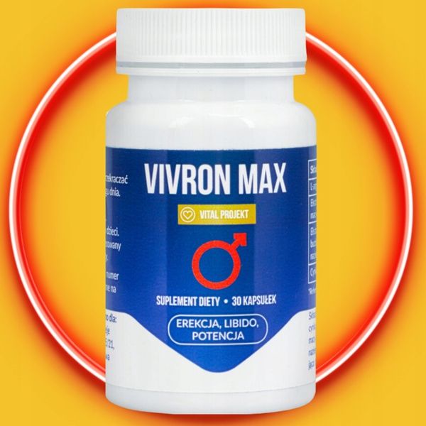 VIVRON MAX TABLETKI POTENCJA LIBIDO PORZĄDANIE EREKCJA POZIOM TESTOSTERONU zdjęcie 7