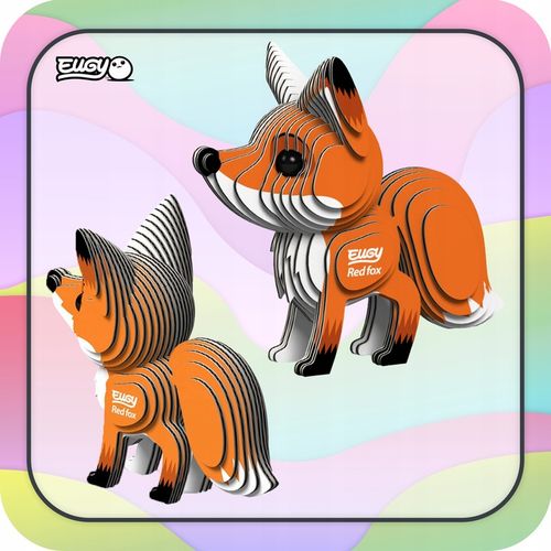 Lis Eugy. Eko Układanka Puzzle 3D na Arena.pl