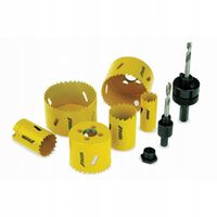 ZESTAW OTWORNIC BI-METALOWYCH 9 SZT. DEDRA