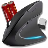 MYSZKA PIONOWA BEZPRZEWODOWA WERTYKALNA CICHA MYSZ DO KOMPUTERA LAPTOPA