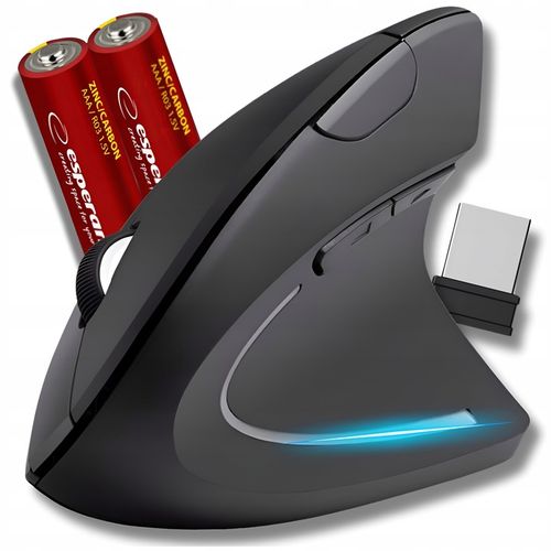 MYSZKA PIONOWA BEZPRZEWODOWA WERTYKALNA CICHA MYSZ DO KOMPUTERA LAPTOPA na Arena.pl