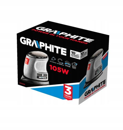 Szlifierka oscylacyjna GRAPHITE 59G335 na Arena.pl