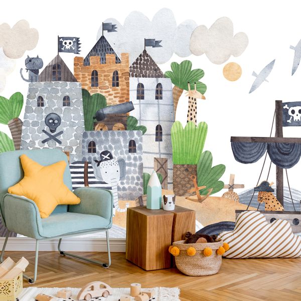 Fototapeta PIRACKA Forteca Wyspa Morze Twierdza 300cm x 210cm zdjęcie 8