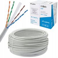 KABEL SIECIOWY Lanberg LAN UTP 1Gb/s Drut 305m