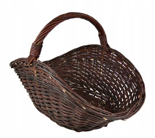 Wiklinowy KOSZ NA PIKNIK koszyk do kominka na Arena.pl