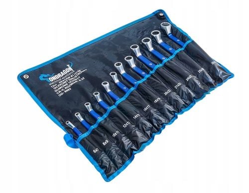 6-32 WYGIĘTE GIĘTE KLUCZE DWUSTRONNE OCZKOWE Z GUMĄ ZESTAW 12EL ETUI PRO na Arena.pl