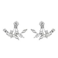 kolczyki gałązki za ucho k179 srebro