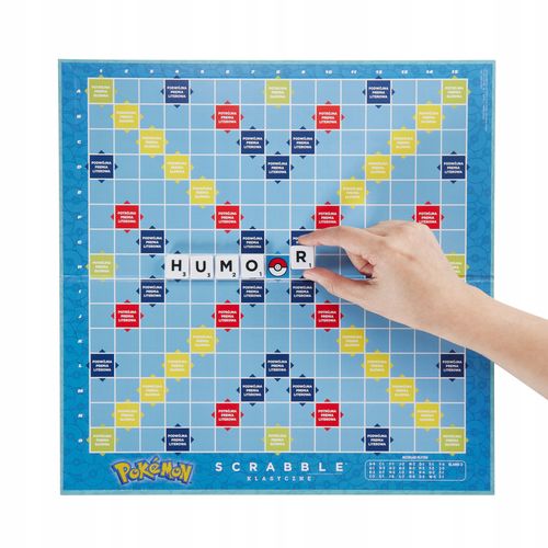 GRA MATTEL SCRABBLE POKEMON PL HXT29 PUD6 na Arena.pl