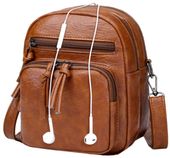 Damska Listonoszka Torebka Skórzana Klasyczna Boho