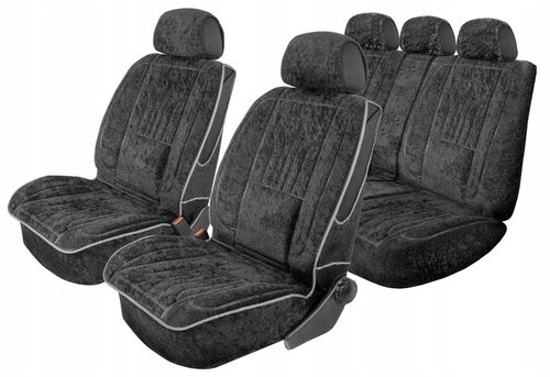 POKROWCE SAMOCHODOWE PROFILOWANE NA FOTELE GRUBE TŁOCZONE ANATOMICZNE na Arena.pl