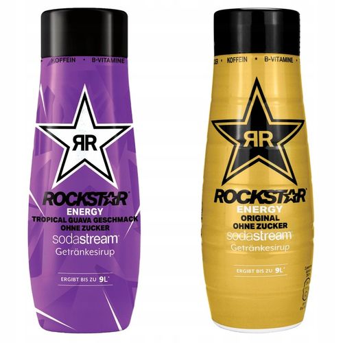 SYROP KONCENTRAT SODASTREAM ROCKSTAR ORIGINAL ZERO + TROPICAL GUAVA na Arena.pl
