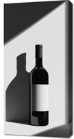 Obraz 50x100cm Butla Wina
